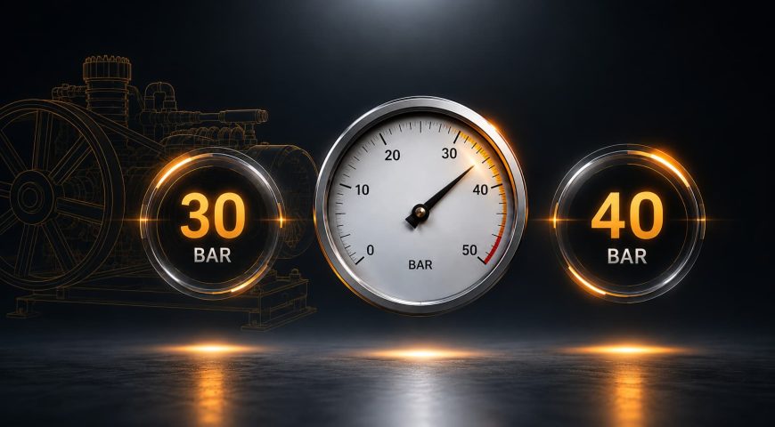 بوستر تقویت فشار یا کمپرسور فشار قوی؟ راهنمای انتخاب برای هوای ۳۰ و ۴۰ بار